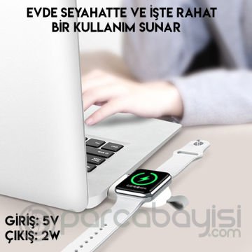 Ally Apple Watch  Kablosuz Wireless Şarj Cihazı