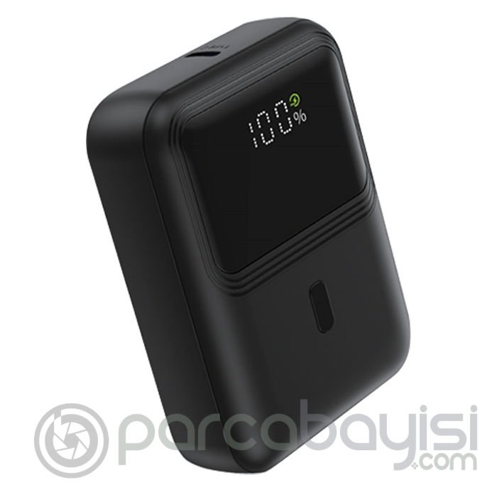WOLG H5 22.5W 10000 mAh Dijital Göstergeli Hızlı Şarj Powerbank