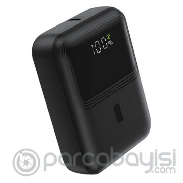 WOLG H5 22.5W 10000 mAh Dijital Göstergeli Hızlı Şarj Powerbank