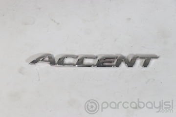 2011> HYUNDAI ACCENT BLUE YAZI,AMBLEM MODEL  | 863111R000 | 863111R000