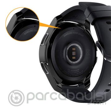 Ally Samsung Gear S3 Ultra Slim Silikon Bumber Kılıf