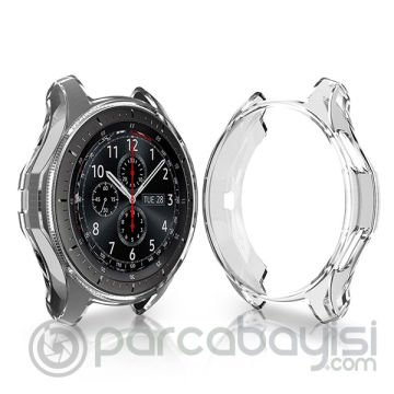Ally Samsung Gear S3 Ultra Slim Silikon Bumber Kılıf