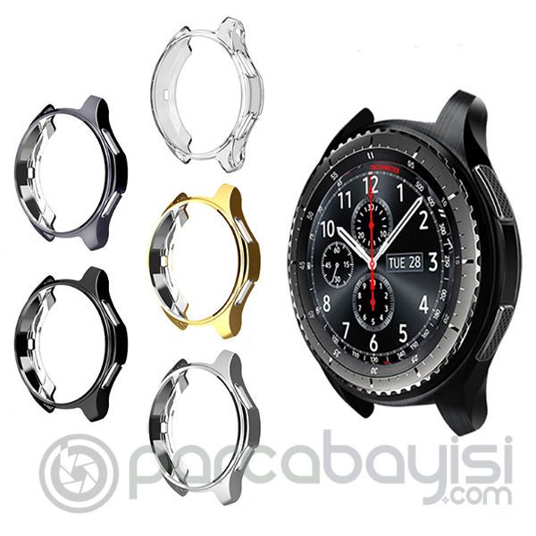 Ally Samsung Gear S3 Ultra Slim Silikon Bumber Kılıf