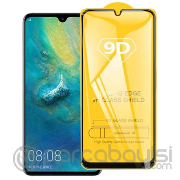 ALLY Huawei P30 Lite 9D Full Glue Tempered Cam Ekran Koruyucu