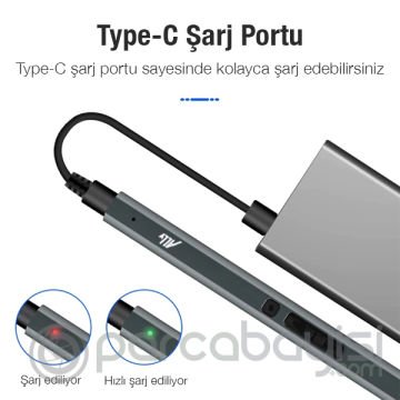 Ally 40 Elektrikli Kalem Tornavida Seti Mini Şarjlı Tornavida