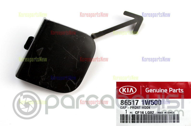 Kia Rio Çeki Demiri Kapağı Orjinal | 865171W500