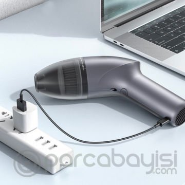 ALLY  BW-AD1 3400rpm Güçlü Emiş Portatif Ev ve Araç Şarjlı El Süpürgesi