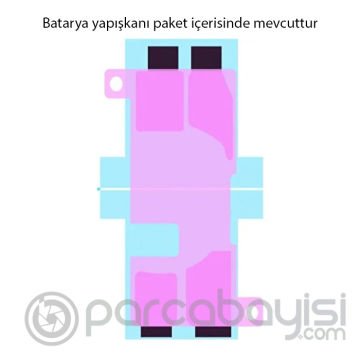 WOLG iPhone XR 3300 mAh Yüksek Kapasiteli Pil Batarya