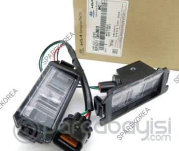 Picanto Plaka Lambası Orjinal | 92501G6000