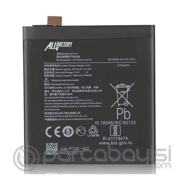 One Plus 7T Pro BLP745 Batarya Pil
