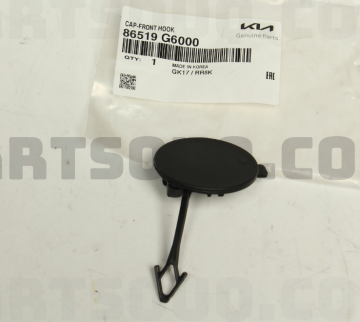 Kia Picanto Ön Tampon Çeki Demir Kapağı Orjinal | 86519G6000