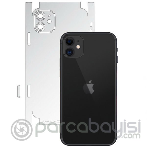 İPhone 11 6.1 İnch 2019 Hidrojel Hayalet Arka Tam Kaplama Film