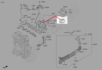 Turbo Charger Akümülatörü Orjinal | 282352U000