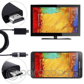 3metra Hdtv Hdmı Mhl Kablo Ally Galaxy  S2 S3 S4  Note1 2 3