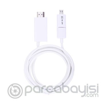 3metra Hdtv Hdmı Mhl Kablo Ally Galaxy  S2 S3 S4  Note1 2 3