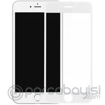 Baseus İPhone 6- 6S 3D Full Kaplama Kırılmaz Cam Ekran Koruyucu