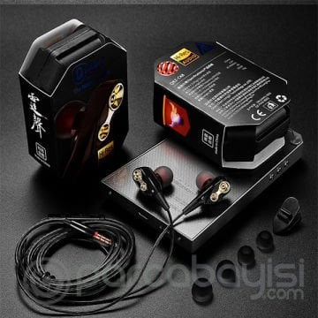 QKZ CK8 HİFİ Çift Dinamik Heavy Bass 3.5 MM Kulak İçi Kulaklık