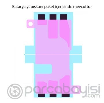 WOLG iPhone 11 3500 mAh Yüksek Kapasiteli Pil Batarya