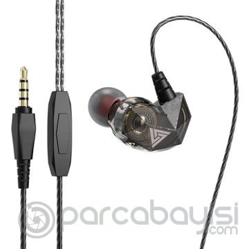 QKZ AK2 Süper Bass Kablolu Mikrofonlu Sportif Kulakiçi Kulaklık