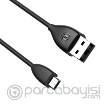 Baseus 1mm 2a Micro Usb Data Şarj Kablosu