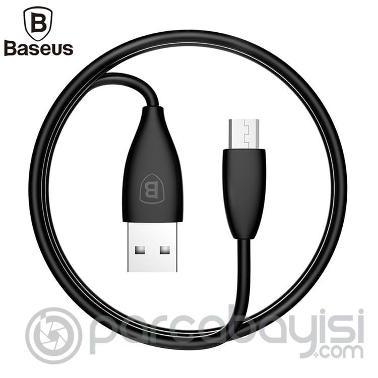 Baseus 1mm 2a Micro Usb Data Şarj Kablosu