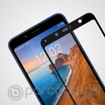 Xiaomi Redmi 7A 5D Full Kaplama Tempered Kırılmaz Cam Ekran Koruyucu