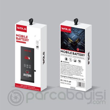 WOLG iPhone 8 2200 mAh Yüksek Kapasiteli Pil Batarya