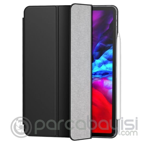 Baseus Simplism Y-Type İPad Pro 12.9-inch (2021) (2020) Kılıf Pu Deri Manyetik Kapak Kılıf