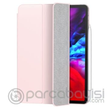 Baseus Simplism Y-Type İPad Pro 12.9-inch (2021) (2020) Kılıf Pu Deri Manyetik Kapak Kılıf