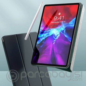 Baseus Simplism Y-Type İPad Pro 12.9-inch (2021) (2020) Kılıf Pu Deri Manyetik Kapak Kılıf