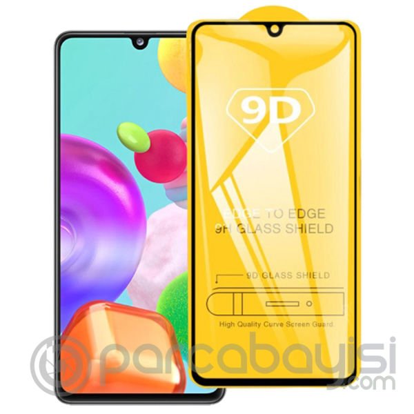 ALLY SM Galaxy A41 9D Full Glue Tempered Cam Ekran Koruyucu
