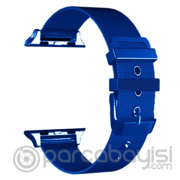 Ally Apple Watch 7-8 45mm 6-5-4 44mm Kayış Kordon Çelik Klasik Toka 3-2-1 42mm