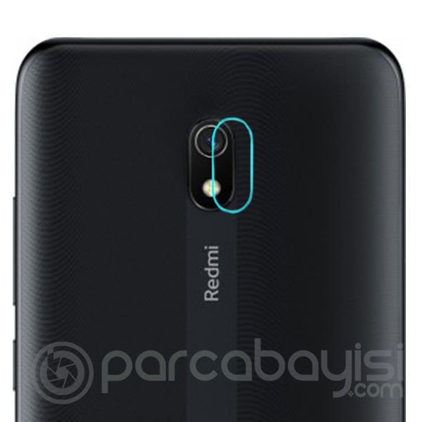 Xiaomi Redmi 8A Tempered Kamera Koruyucu Kırılmaz Cam