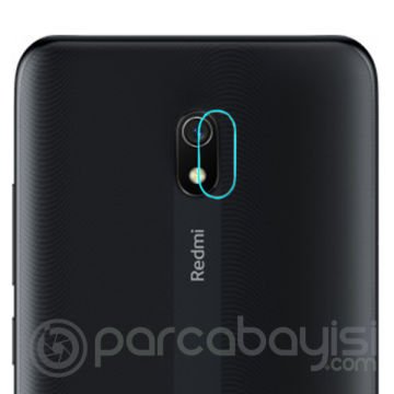 Xiaomi Redmi 8A Tempered Kamera Koruyucu Kırılmaz Cam