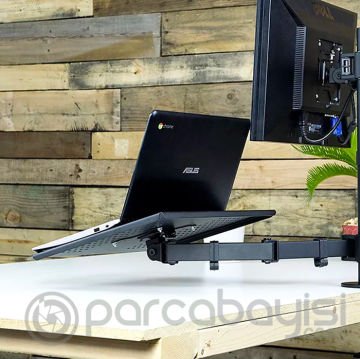 ALLY 15-27inç Ayarlanabilir Mekanik  Laptop Standı ve Monitör Tutucu