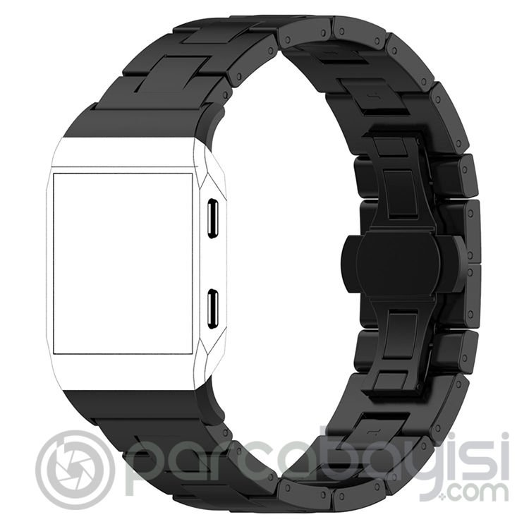 Fitbit İonic Akıllı Saat Paslanmaz Çelik Kayış Kordom