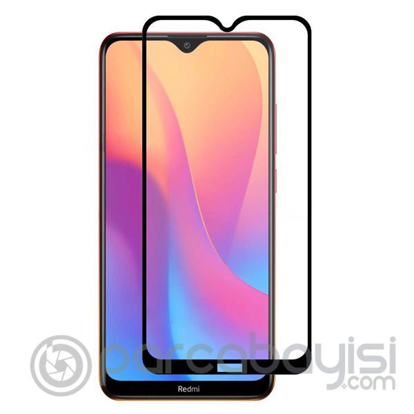 Xiaomi Redmi 8A 3D Full Tempered Kırılmaz Cam Ekran Koruyucu