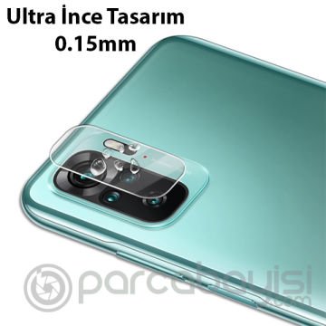 ALLY Xiaomi Redmi Note 10 4G Tempered Glass Cam Kamera Koruyucu