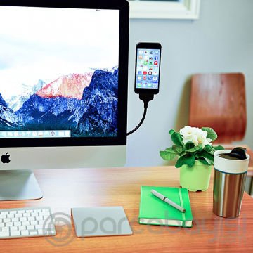 Lazy Acrobat Usb Stand Kablo İphone 5s,6,7,8 Plus Xs,Xr Usb Kablo