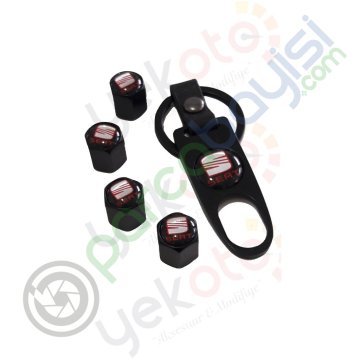Seat Metal Anahtarlık Ve Sibop Kapak Seti 1.Kalite