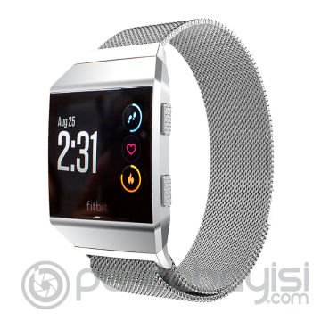 Fitbit İonic Akıllı Saat Metal Kayış Milano Loop