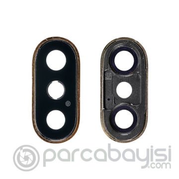 İPhone Xs,Xs Max Arka Kamera Lens Set Full