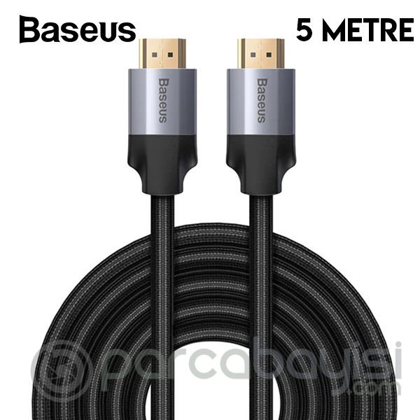 Baseus Enjoyment 4KHD 60HZ HDMI-HDMI 2.0 Uzatma Kablosu 5metre