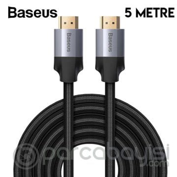 Baseus Enjoyment 4KHD 60HZ HDMI-HDMI 2.0 Uzatma Kablosu 5metre