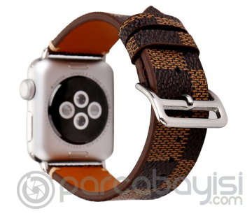 Ally Apple Watch 7-8 45mm 6-5-4 44mm Klasik Toka Deri Kayış Kordon 3-2-1 42mm