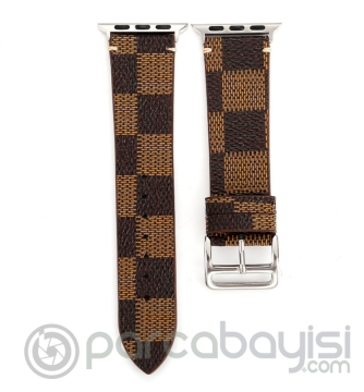 Ally Apple Watch 7-8 45mm 6-5-4 44mm Klasik Toka Deri Kayış Kordon 3-2-1 42mm