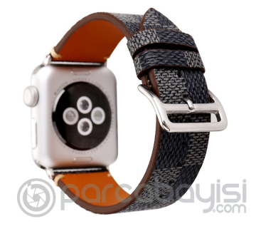 Ally Apple Watch 7-8 45mm 6-5-4 44mm Klasik Toka Deri Kayış Kordon 3-2-1 42mm