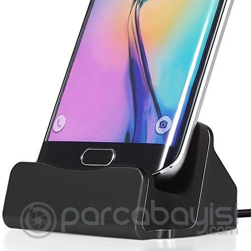 Android Micro Usb Şarj 2in1 Standlı Usb Dock