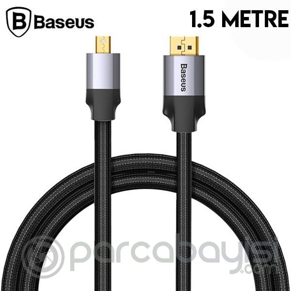 Baseus Enjoyment Mini Displayport To Displayport Çevirici Kablo 1.5 metre