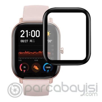 Huami Amazfit GTS 3D Kavisli PMMA Cam Ekran Koruyucu